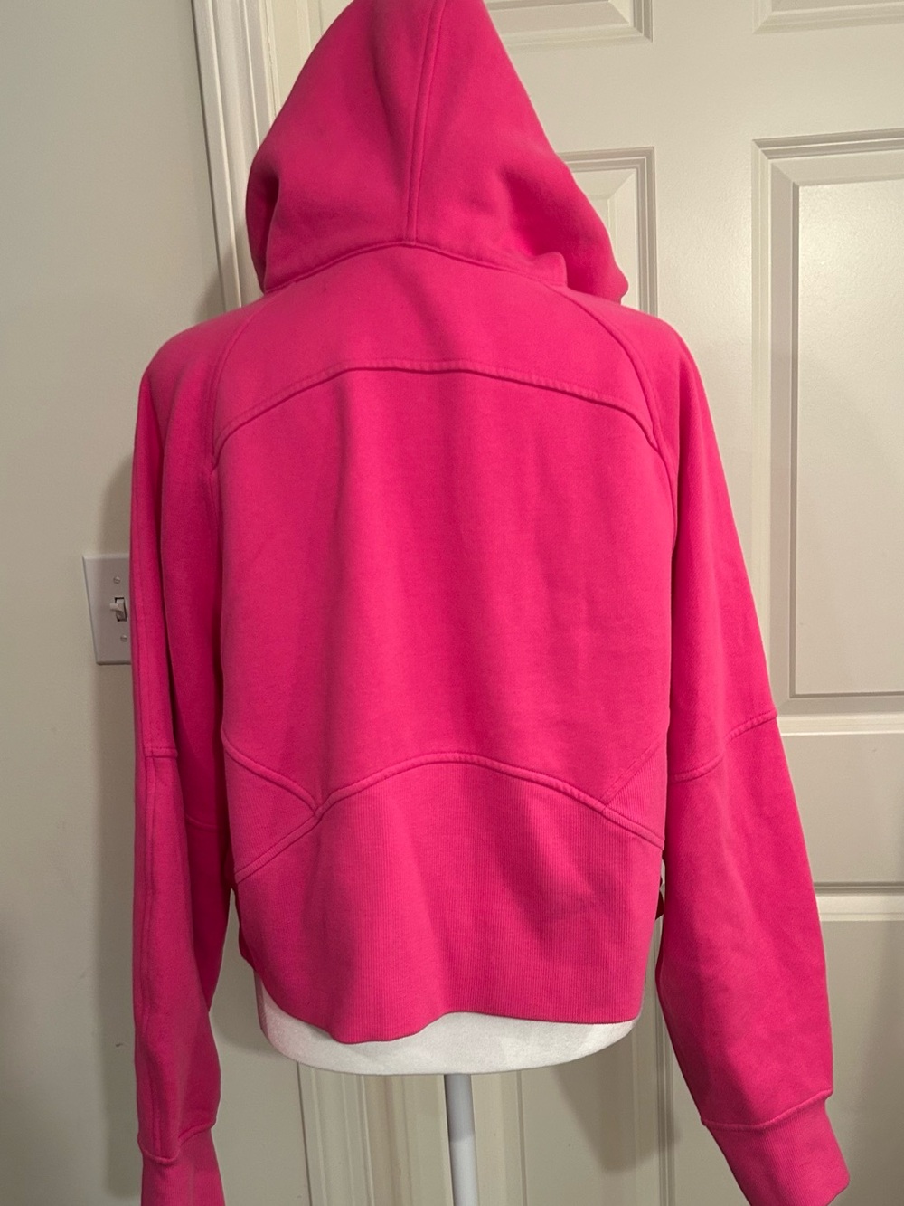 lululemon athletica Scuba Full-Zip Hooded Sweatshirt Sonic Pink Size XS - Picture 3 of 5